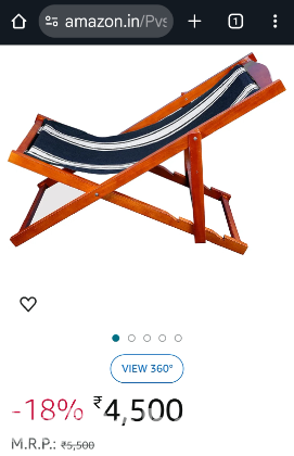Wooden Easy Chair